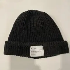 ALLEGE(アレッジ) ブラック ニット帽