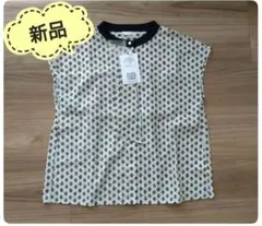 ★値下げ・新品・ニコルホワイト★半袖　ブラウス　レディース