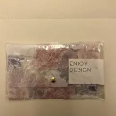 マスクケース 新品未使用品　花柄　小物 レディース トラベル　トラベルグッズ