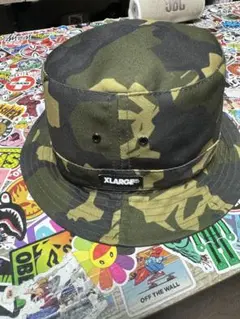 XLARGE カモフラージュ バケットハット