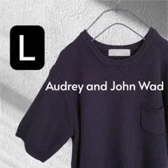 Audrey and John Wad オードリーアンドジョンワッド　半袖　L