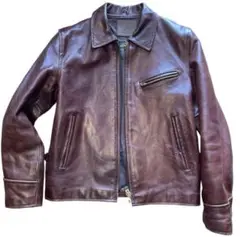 EURO LEATHERレザージャケット38 エアロレザー ハーフベルテッド似 楽天市場】エアロレザー AERO LEATHER エリートコレクション