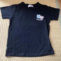 チロピノ キャラクター Tシャツ 黒