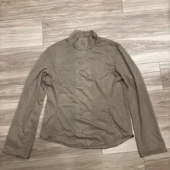 メッシュハイネックT (長袖) 34ブラウン　M