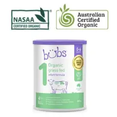 【新品未開封】bubs Organic バブス粉ミルク 6缶セット