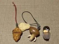 当時物　なめこ栽培キット　アクリルフィギュア　傘ナシなめこ