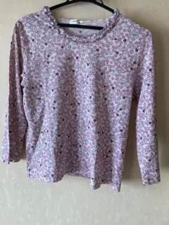 七分袖 お花柄のTシャツ: チャージ (レナウン）