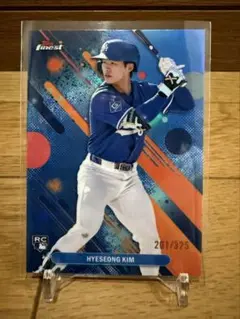 topps finest キムヘソン 金 慧成 RC 325シリ