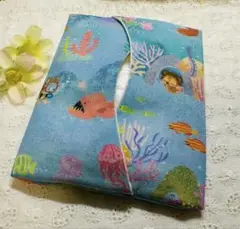 ハンドメイド ポケットティッシュケース　ユキエモン
