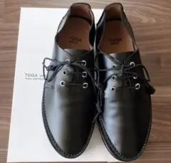 TOGA VIRILIS Shark sole leather shoes