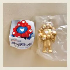 ミャクミャク フィギュア 海洋堂 カプセル ラッキーカラー 金 ゴールド