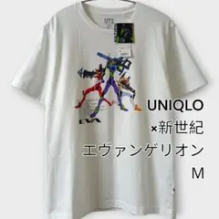 ユニクロ UT × エヴァンゲリオン Tシャツ M 白 未使用タグ付き