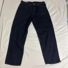 GAP BAGGY FIT デニム 33 32 ダークブルー 着画あります‼️