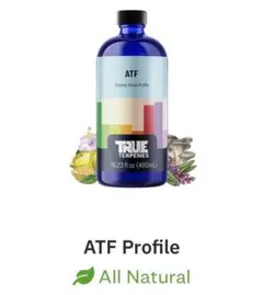 TRUE テンペン フレーバー 香料 CBD CBN CBG 10ml ATF