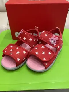 ミキハウス　ホットビスケッツ　サンダル　17.0
