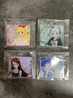 アイカツ　雨の日　マルイ　特典　キーホルダー　コンプリート