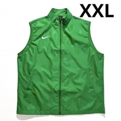 未使用品 NIKE ナイロンベスト XXL 緑 白 ビンテージ 2XL