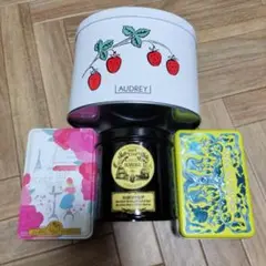 【空缶】オードリー 銀の森 マリアージュフレール サブレミシェル 紅茶 クッキー