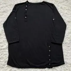 《希少早い者勝ち美品》ミニマルMNML2wayカットソーデザインシャ7部丈