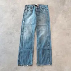 リーバイス569 Levis W30 ブルーデニム 青 ヒゲ 古着 15601