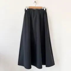 DANSKIN ロングフレアスカート ブラック M
