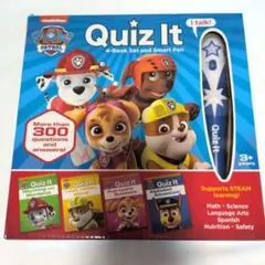 パウパトロールQuiz It Pen 4冊セットとスマートペン　英語教材