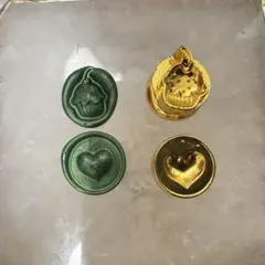 シーリングスタンプヘッド ミニヘッド2点 傷あり