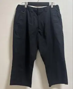 68&BROTHERS クロップドパンツ ブラック