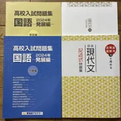 高校入試問題集 国語 2024年 発展編、国語現代文　記述式問題集