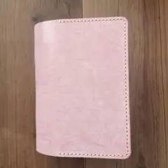 nor. ピンク レザー システム手帳
