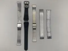 セイコー・マルマン・ベアー　腕時計バンド 5本　中古品