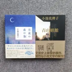 小池真理子『月夜の森の梟＆青山娼館』単行本２冊