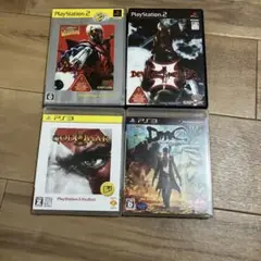 ps2 ps3 ソフト　アクションゲーム4本