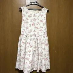 earth music&ecology フラワープリント ワンピース L