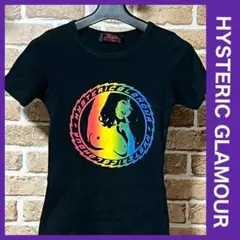 希少:初期 HYSTERIC GLAMOUR ガール Tシャツ レインボー 虹