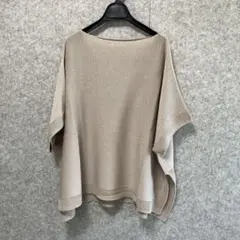 完売【2025SS】IENA コットンギマポンチョ プルオーバー