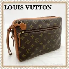 LOUIS VUTTON ルイ ヴィトン モノグラム サックスポ セカンドバッグ