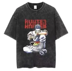 【L】HUNTER×HUNTER ヒソカ ヴィンテージ tシャツ