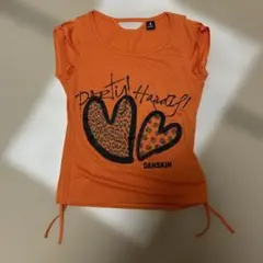 DANSKIN オレンジ Tシャツ Mサイズ