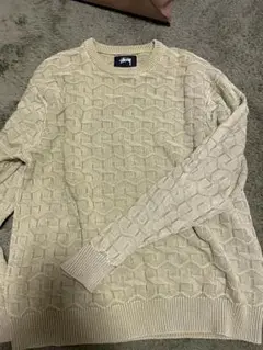 Stussy ニットセーター L グリーン