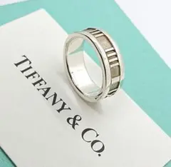 ほぼ未使用☆ TIFFANYu0026Co. 8号 アトラスリング T299