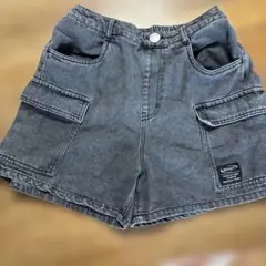 150女子デニム短パン
