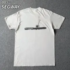 古着 00s ヘインズ SEGWAY Tシャツ 半袖 アイボリー L オールド