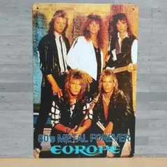 EUROPE レトロ風 ブリキ看板 OK1966