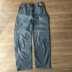 ユニクロ　KIDS 160 ワイドジーンズ