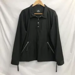 【161】ノットコンベンショナル トップス シャツ サイドジップ 黒 美品