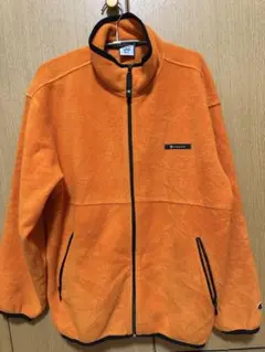 Champion USAフリースジャケット Sサイズ オレンジ