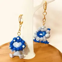 万博　ミャクミャク　キーホルダー　ストラップ　フィギュア　ガチャガチャ　2体