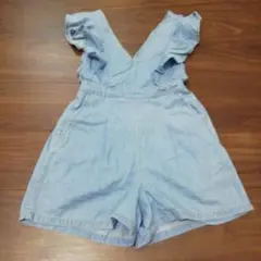 ★Jenni Love フリル袖ショートオーバーオール★