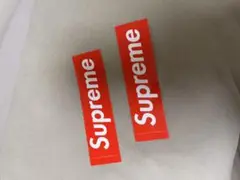 Supreme ステッカー 2つセット